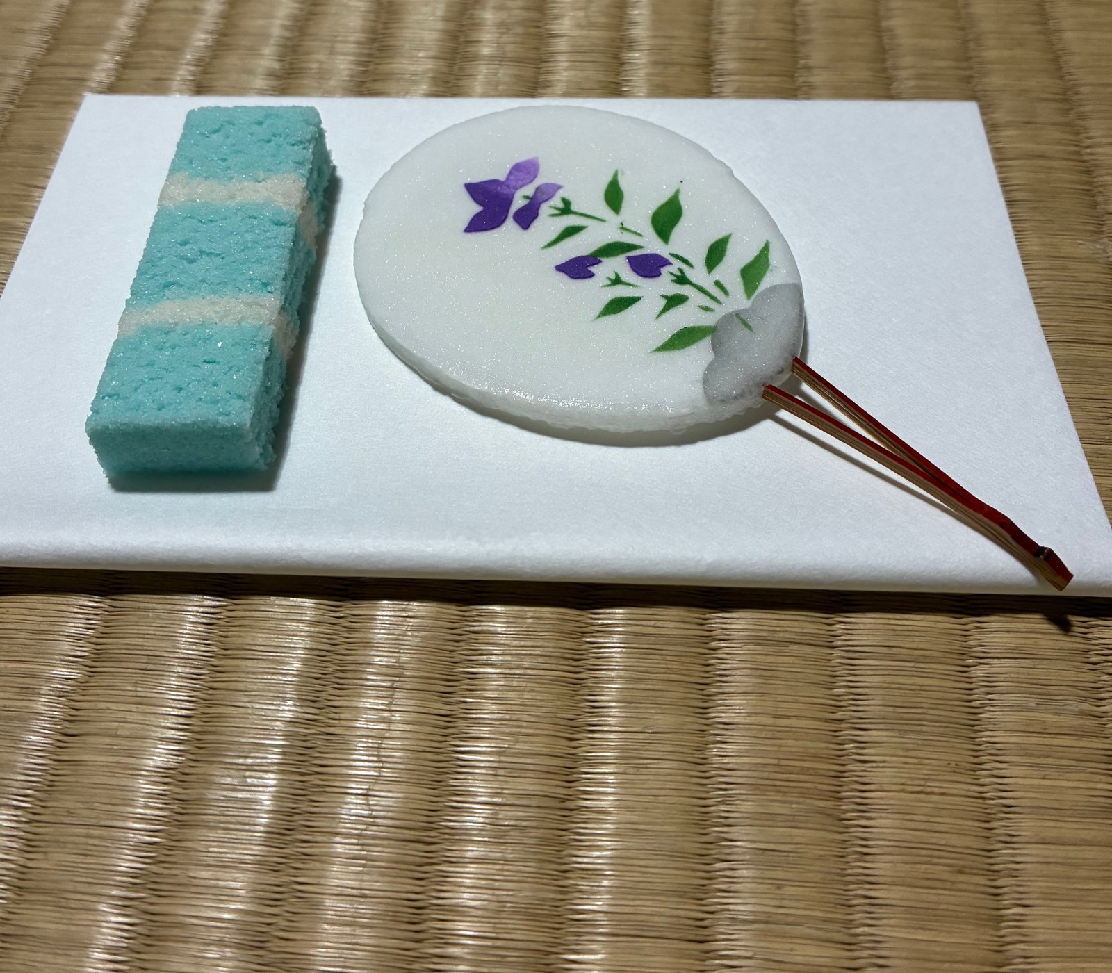 楽水園のお干菓子