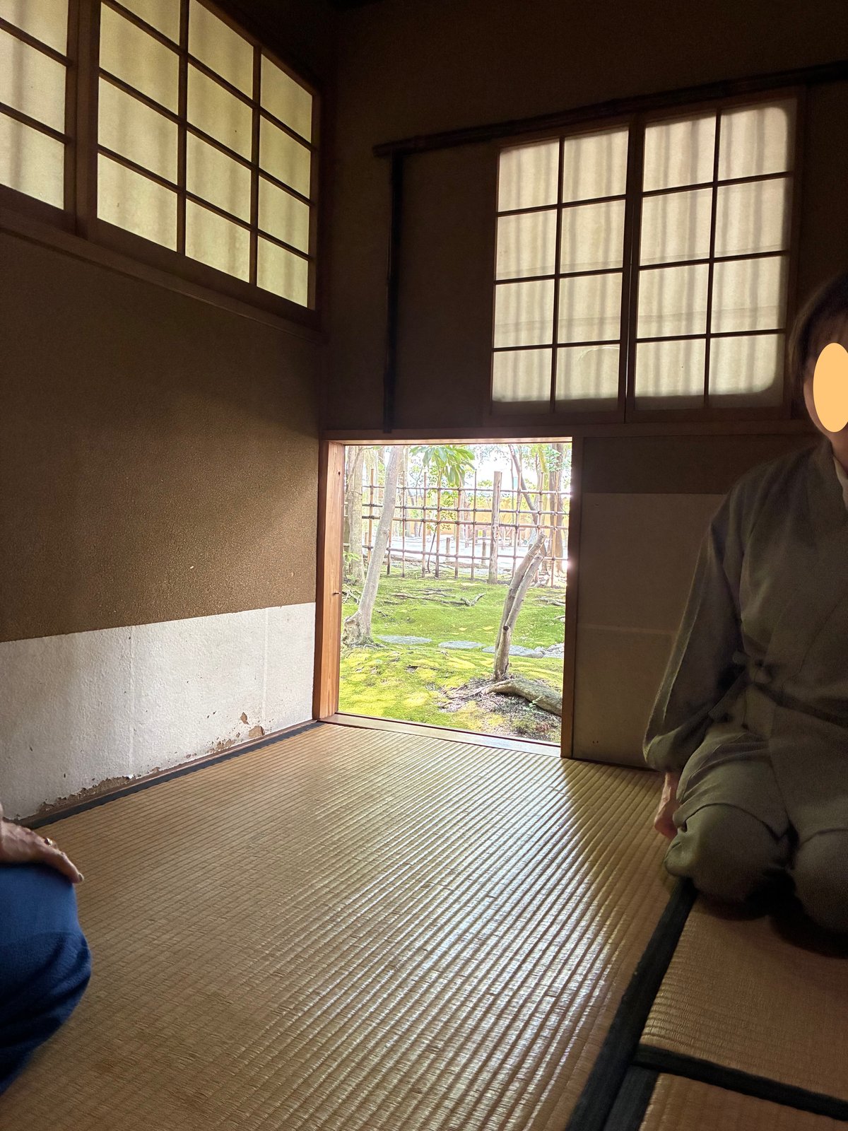 楽水庵の躙口
